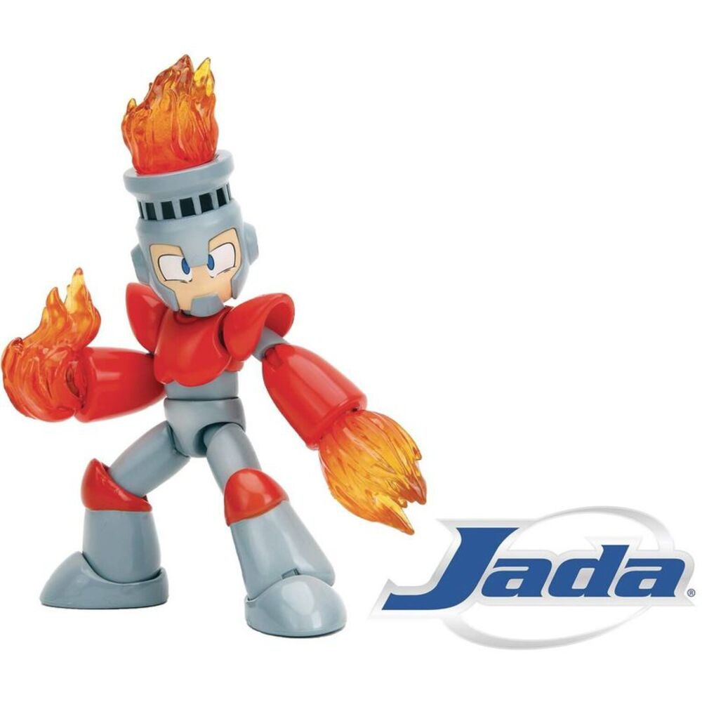 Jada Toys - MegaMan - 4.5 Fire Man  COLLECTABLES